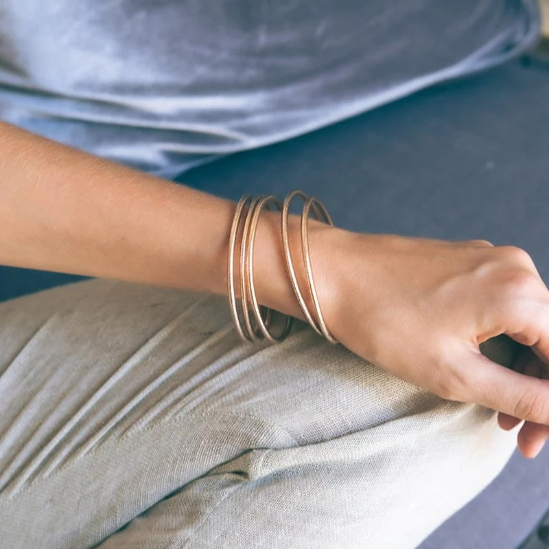 Kumali Thin Bracelet Champagne