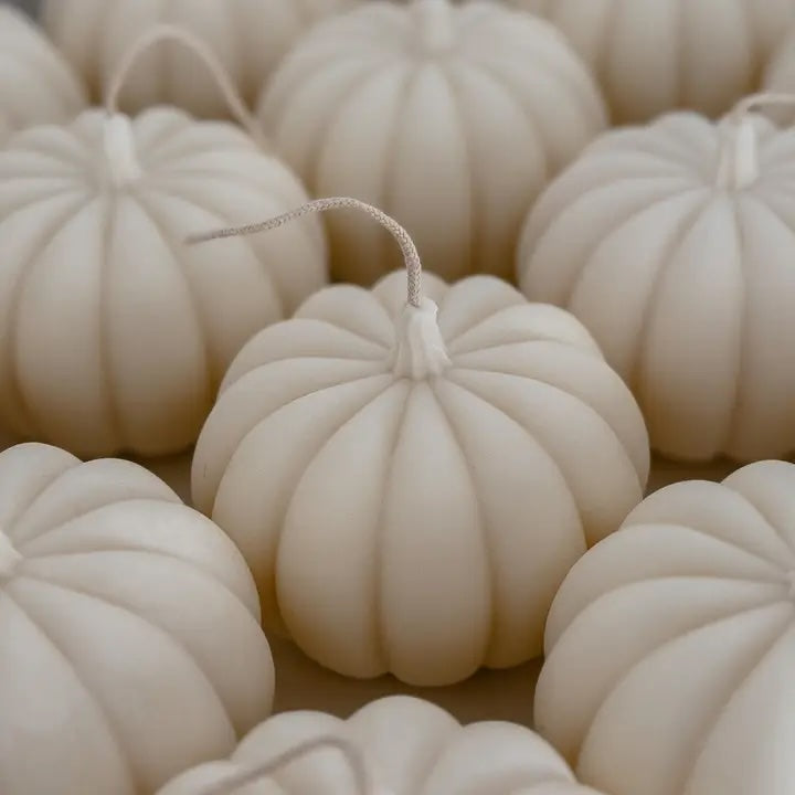 Large Pumpkin Candle