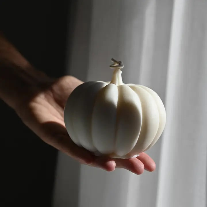 Large Pumpkin Candle