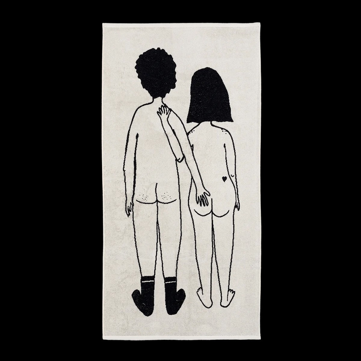 Naked People Bath Towel