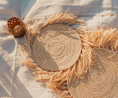 Raftia Placemats - Set of 4