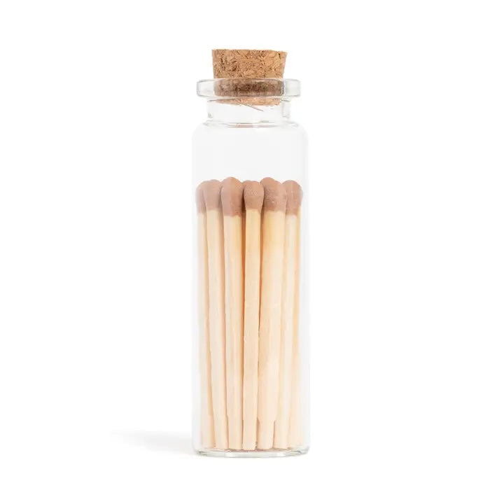 Black Matches in Small Corked Vial