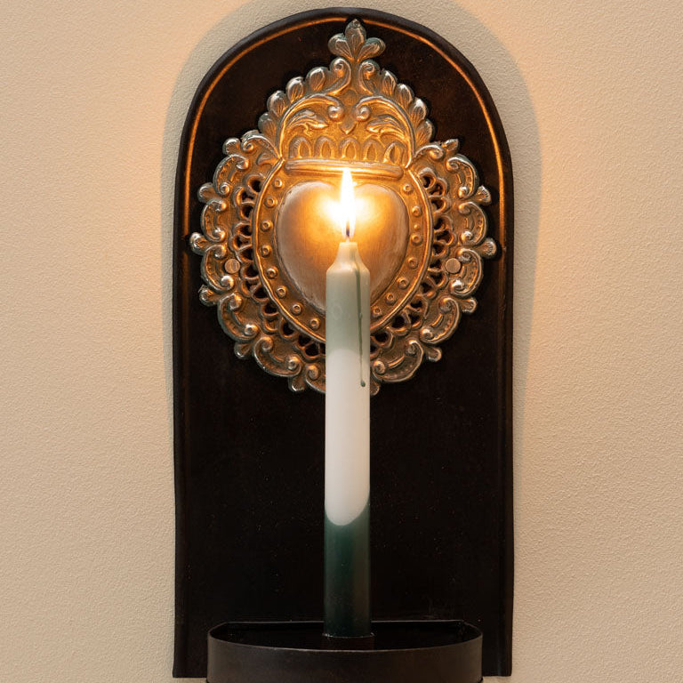 Wall Candlestick with Ex-Voto