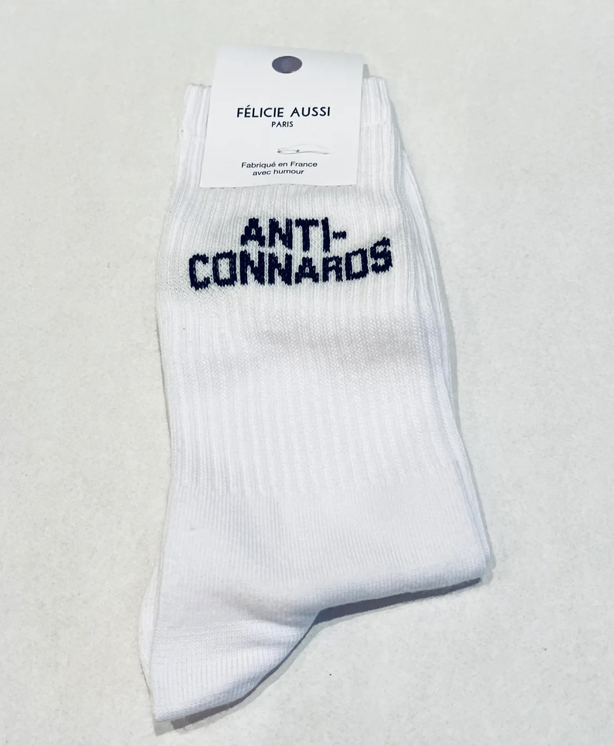 Message Crew Socks Small