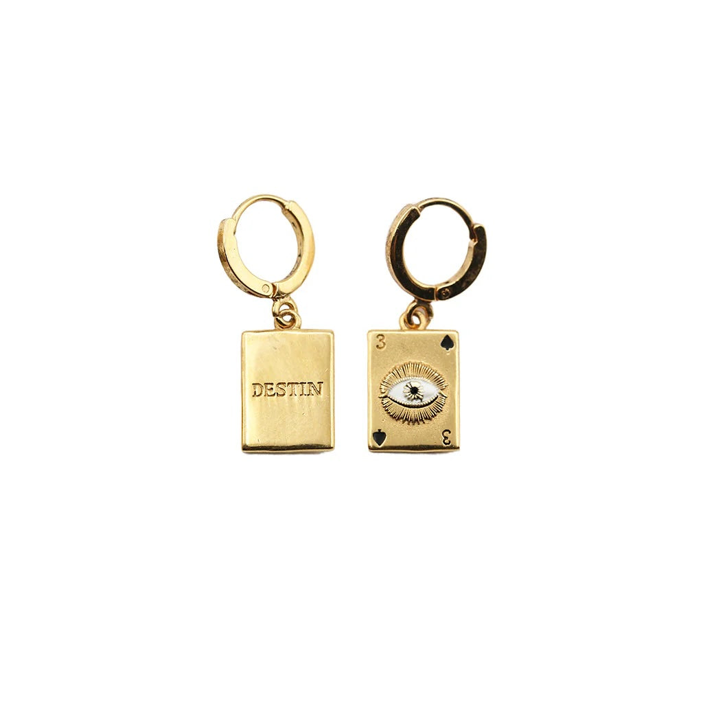 Sacha Mini Card Earrings