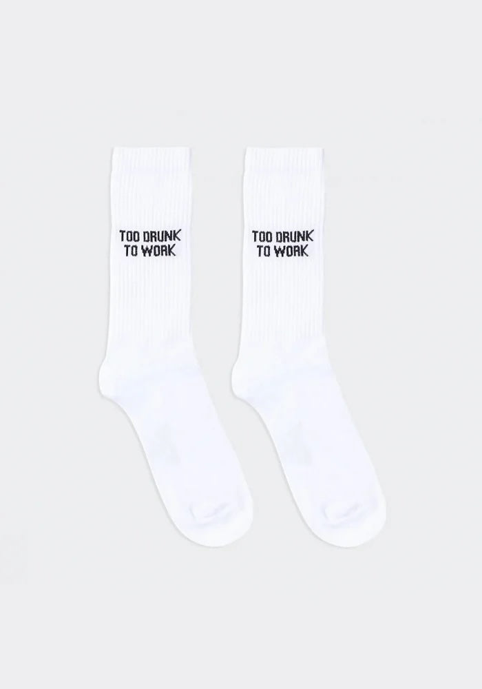 Message Crew Socks Large