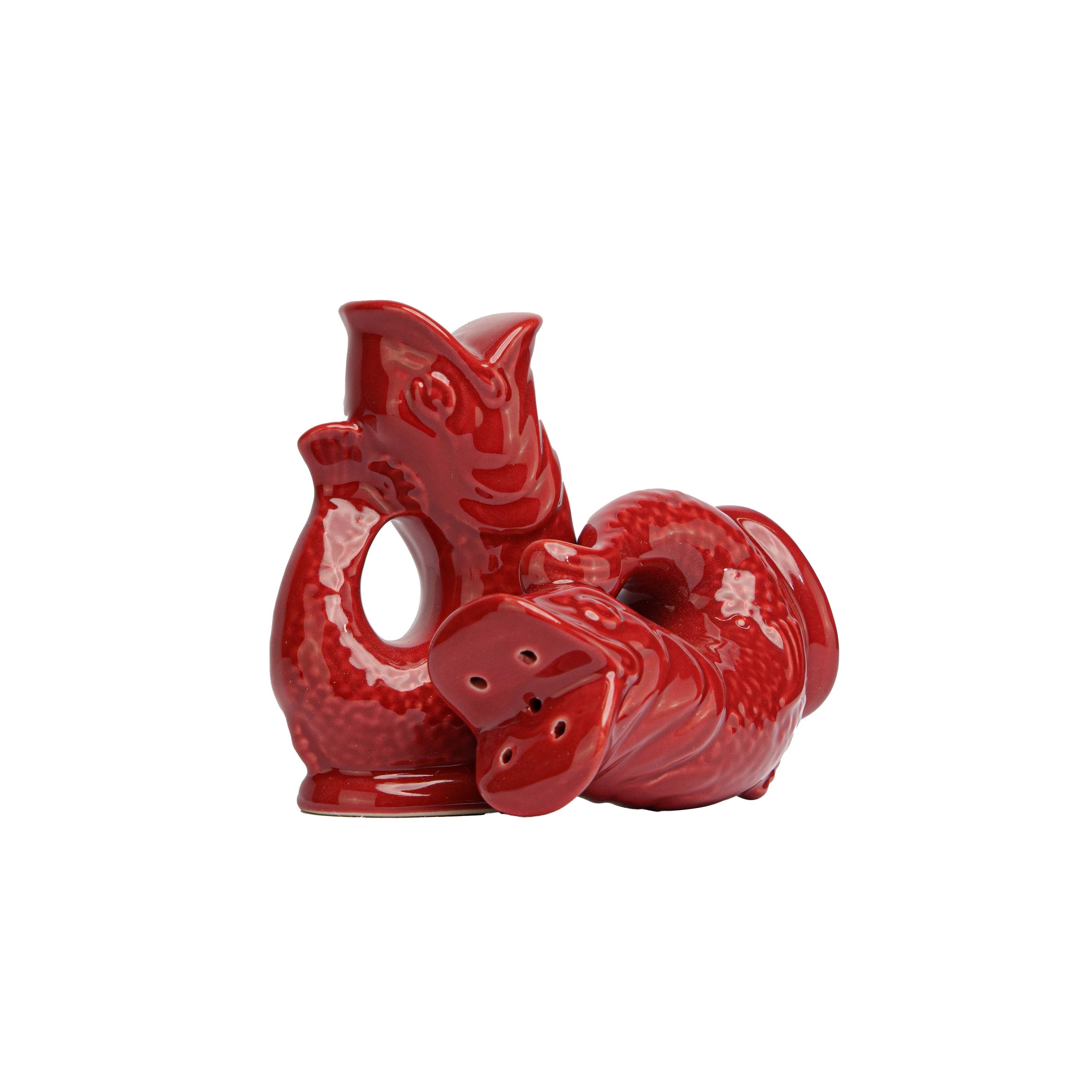 Cranberry Gluggle Jug Salt & Pepper Shakers – The Original Gluggle Jug Factory