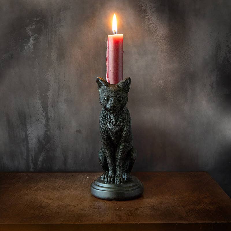 Faust's Familiar Cat Candle Holder – Pacific Trading