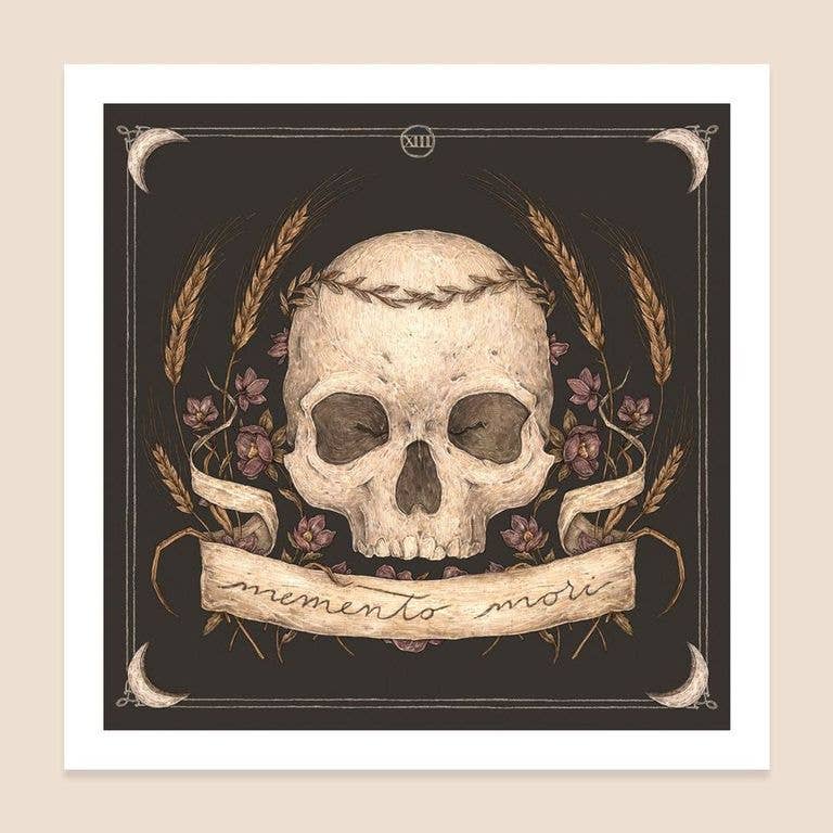 Memento Mori Print – Jessica Roux Illustration