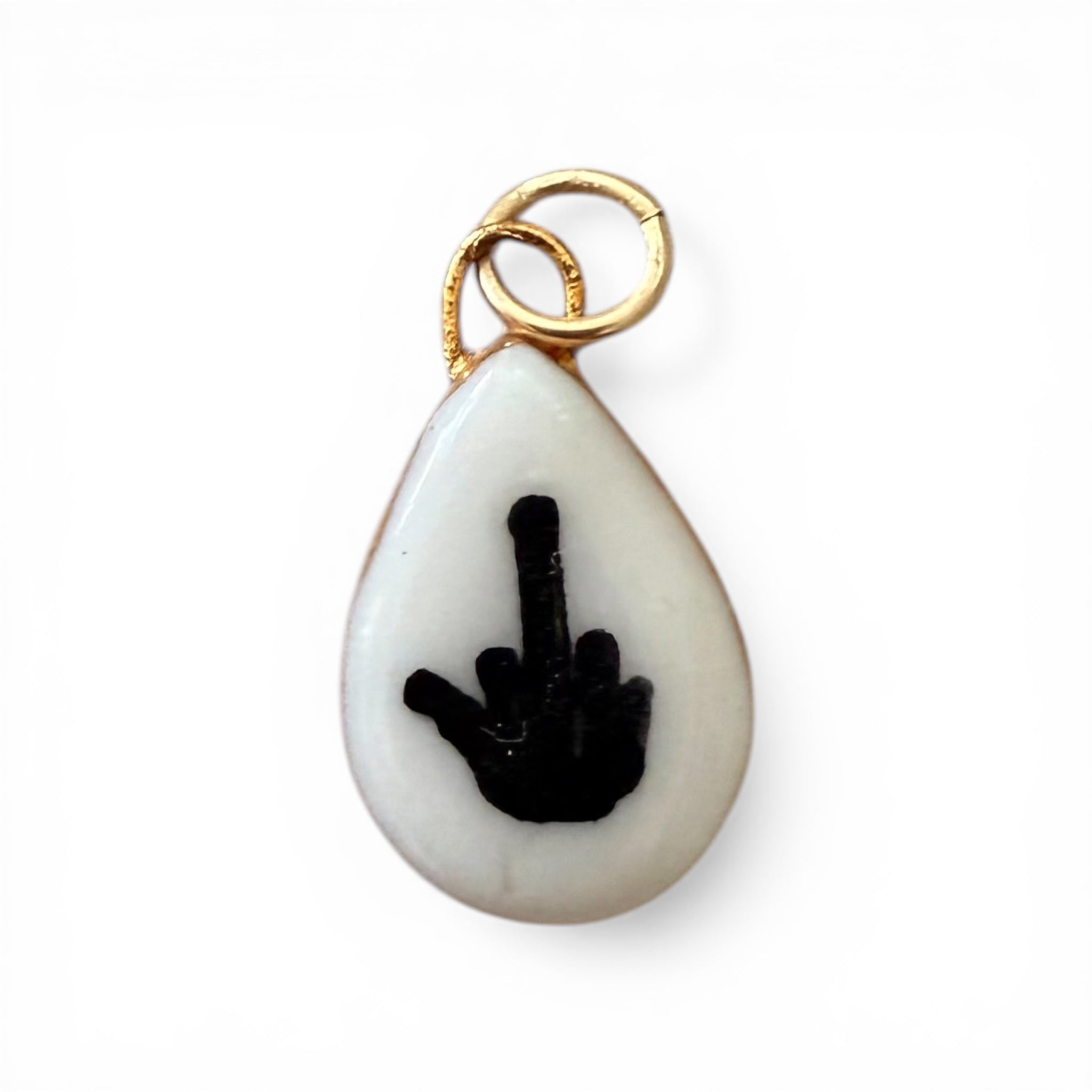 Middle Finger Charm – Shá Parlé