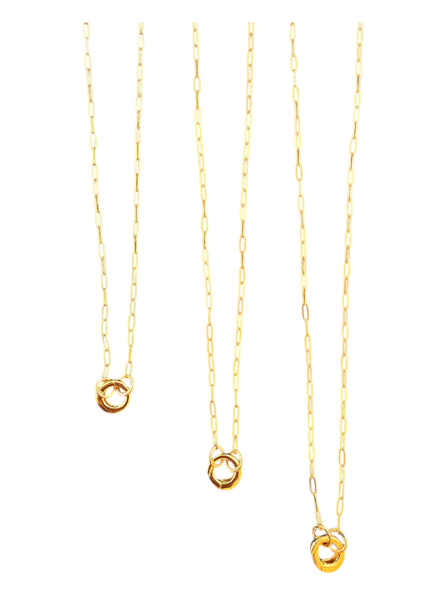 Paperclip Chain with Charm Holder – Shá Parlé