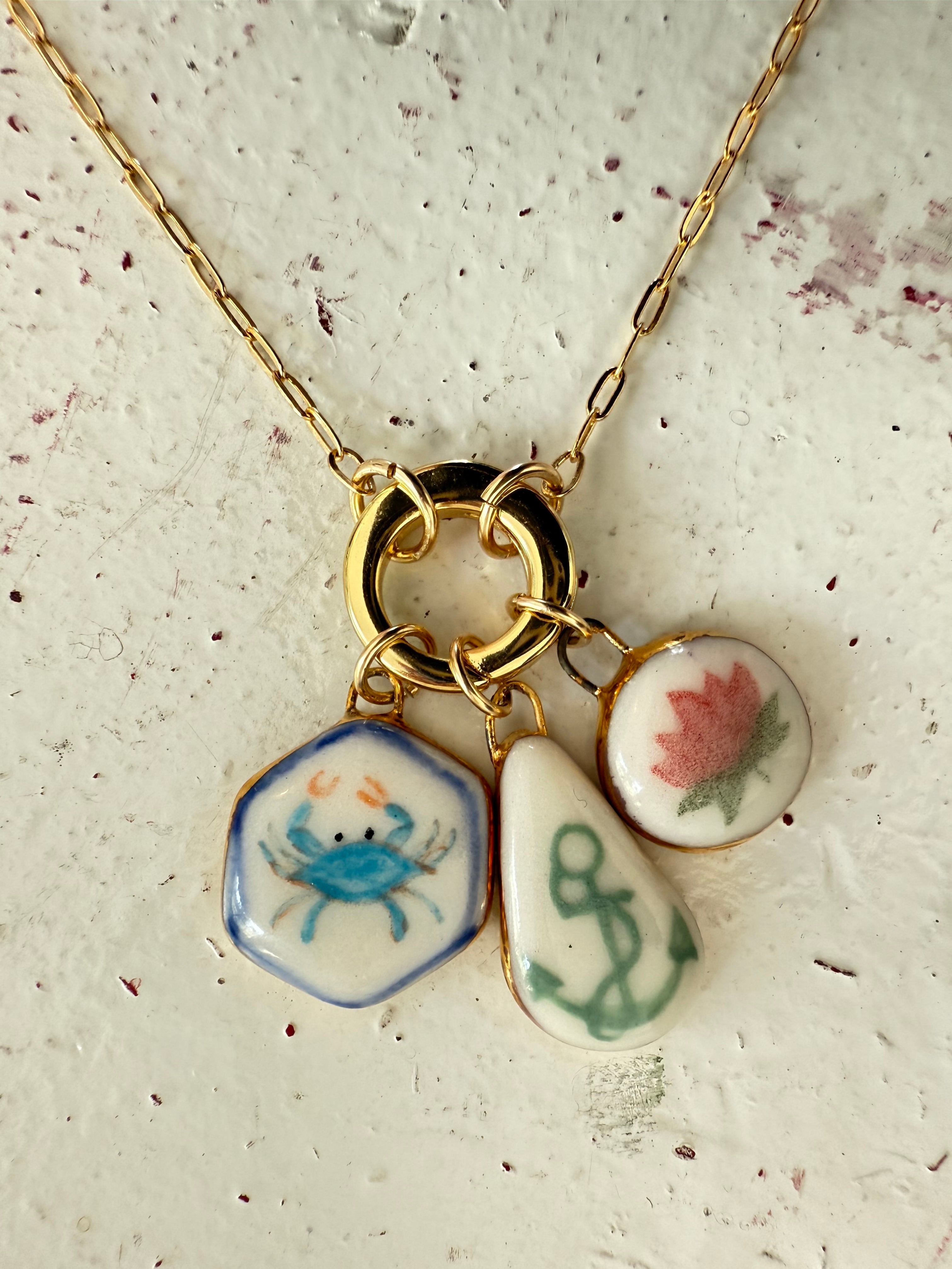 Paperclip Chain with Charm Holder – Shá Parlé