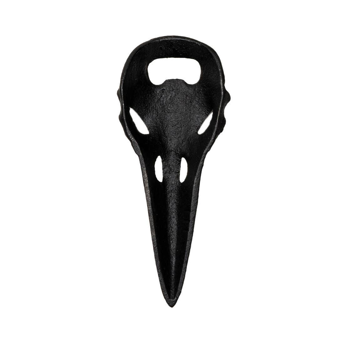 Raven Skull Cast Iron Bottle Opener – Pacific Trading