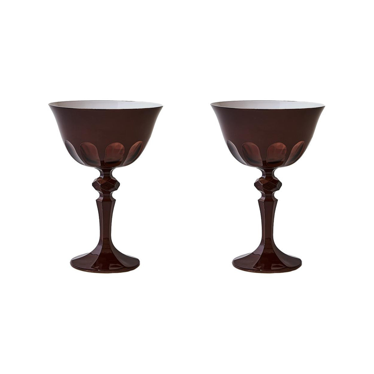 Rialto Glass Coupe Ox Blood – Sir/Madam