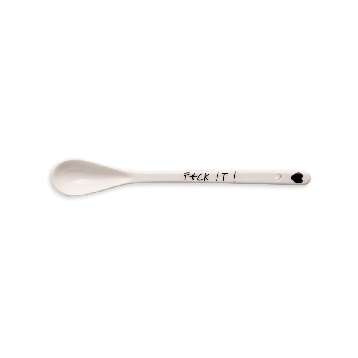 Spoon in porcelain