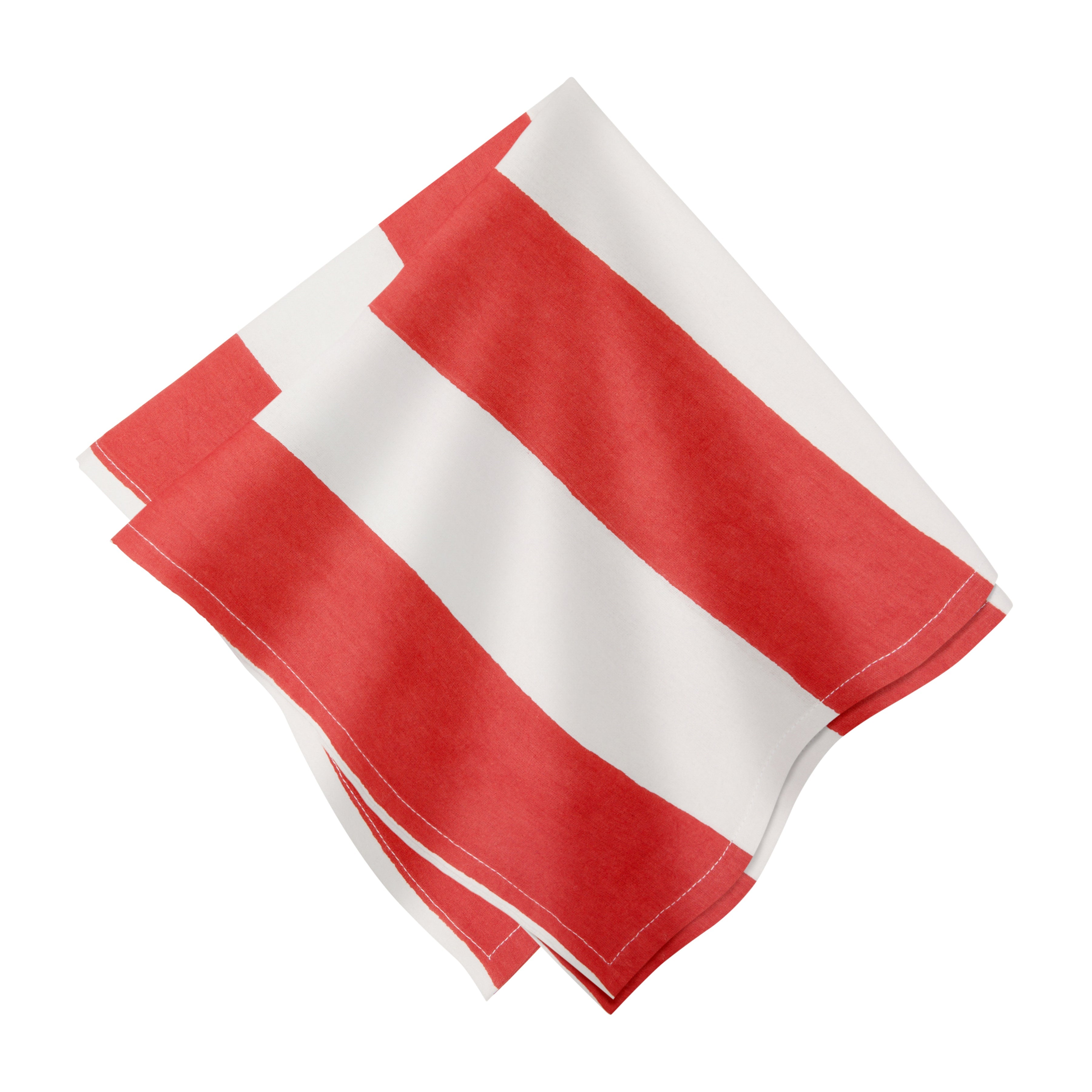 St. Tropez Red Stripes Napkins, Set of 2 – Caravan Home