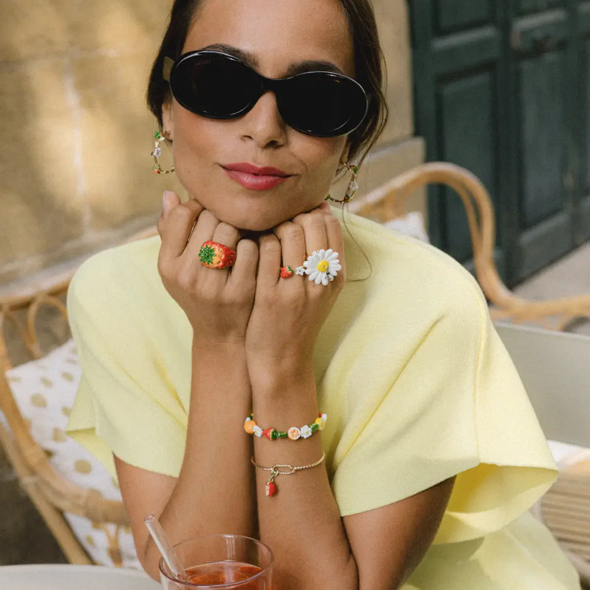 Strawberry Ring – Nach Bijoux