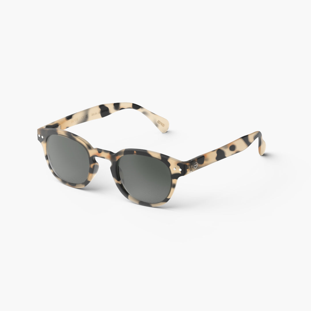 IZIPIZI SUN #C sunglasses in Light Tortoise, side view