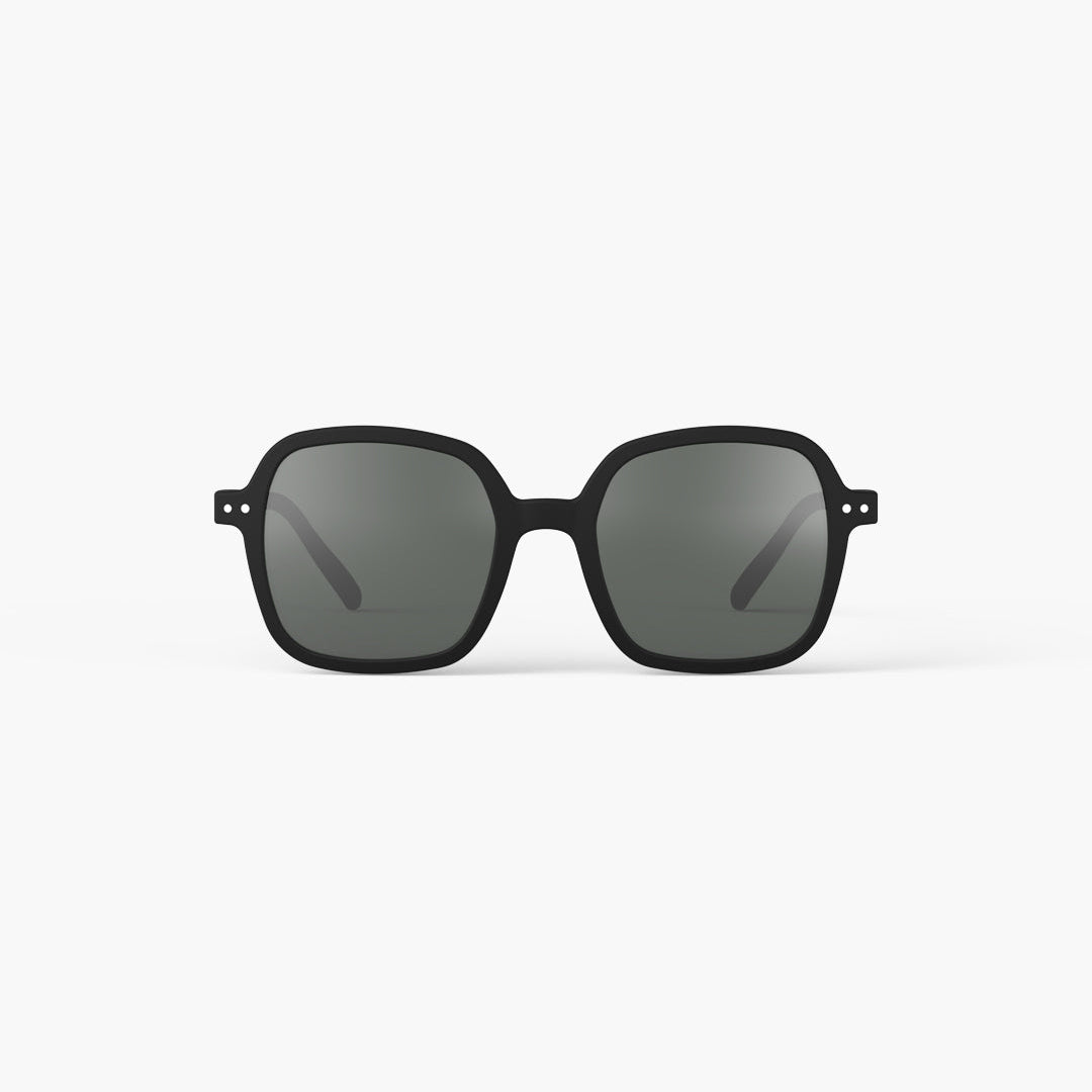 IZIPIZI SUN OFFICE sunglasses in Black, front view