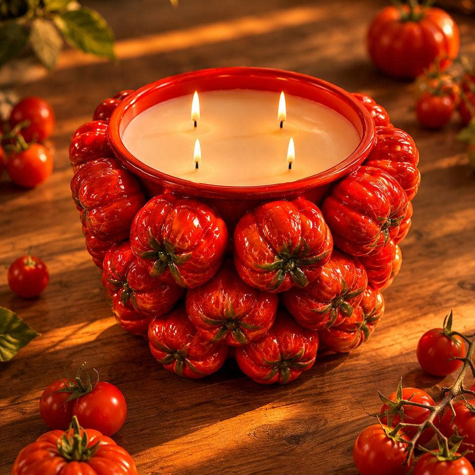 Huge Tomato Candle Bowl – Agaboo Candle