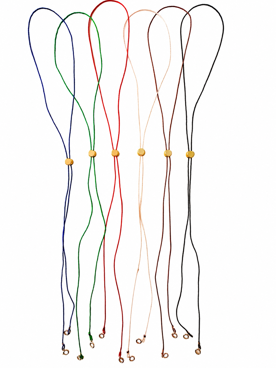 Waxed Cord Slider Lariat Necklace – Shá Parlé