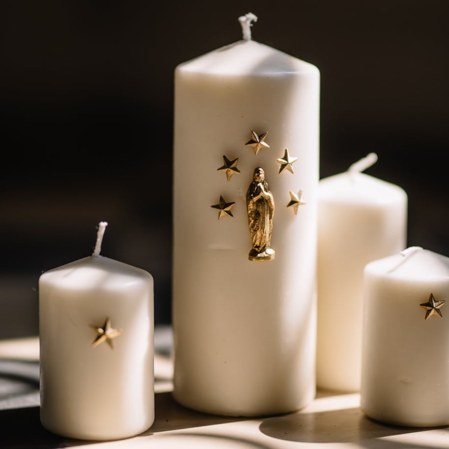 Ave Maria Candle Jewelry Set – Française