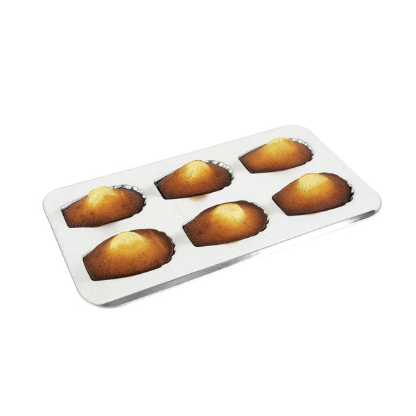 6 Madeleine baking sheet