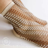 Azulejos Beige Socks