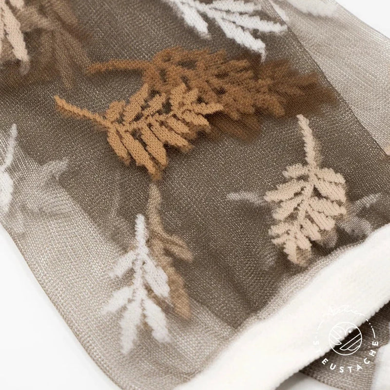 Les Alpes Beige Socks