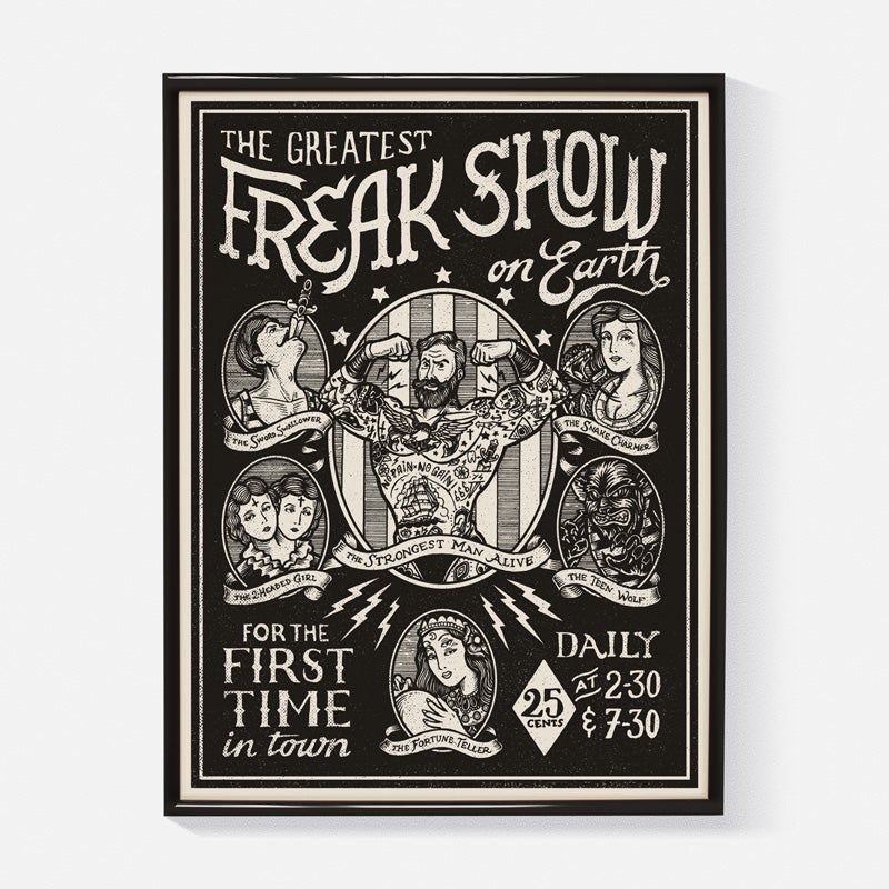 Freak Show Print