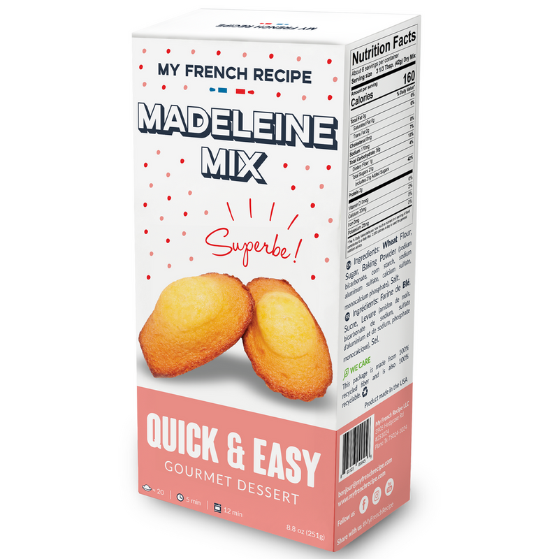 Madeleine Baking Mix
