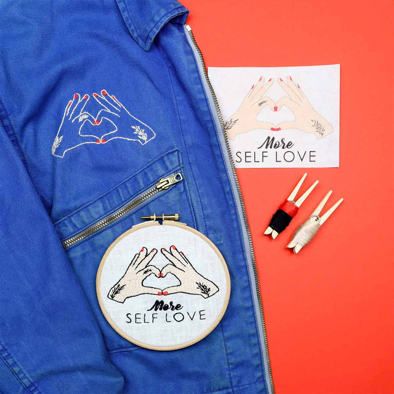 Embroidery Kit "More Self Love"