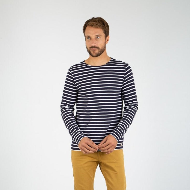 Navy Plozevet Sailor Shirt