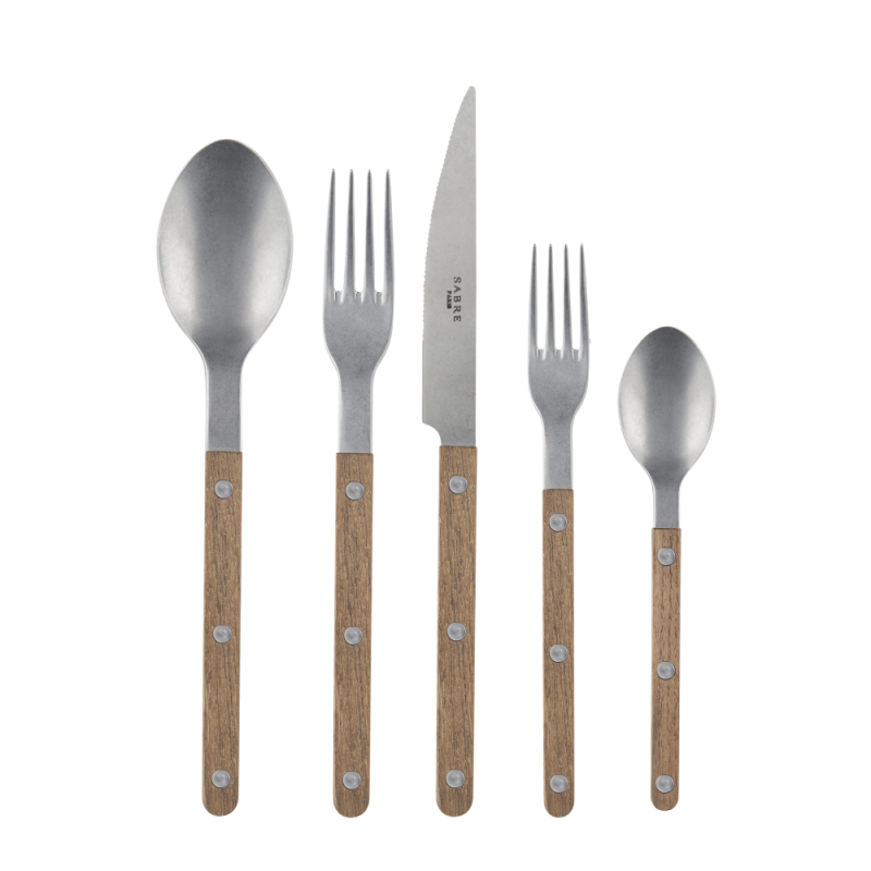 Bistrot Vintage Flatware, Set of 5 pc.